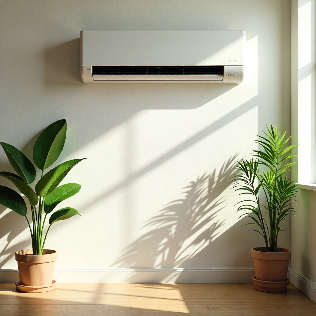 Eco-friendly air conditioning system installation
